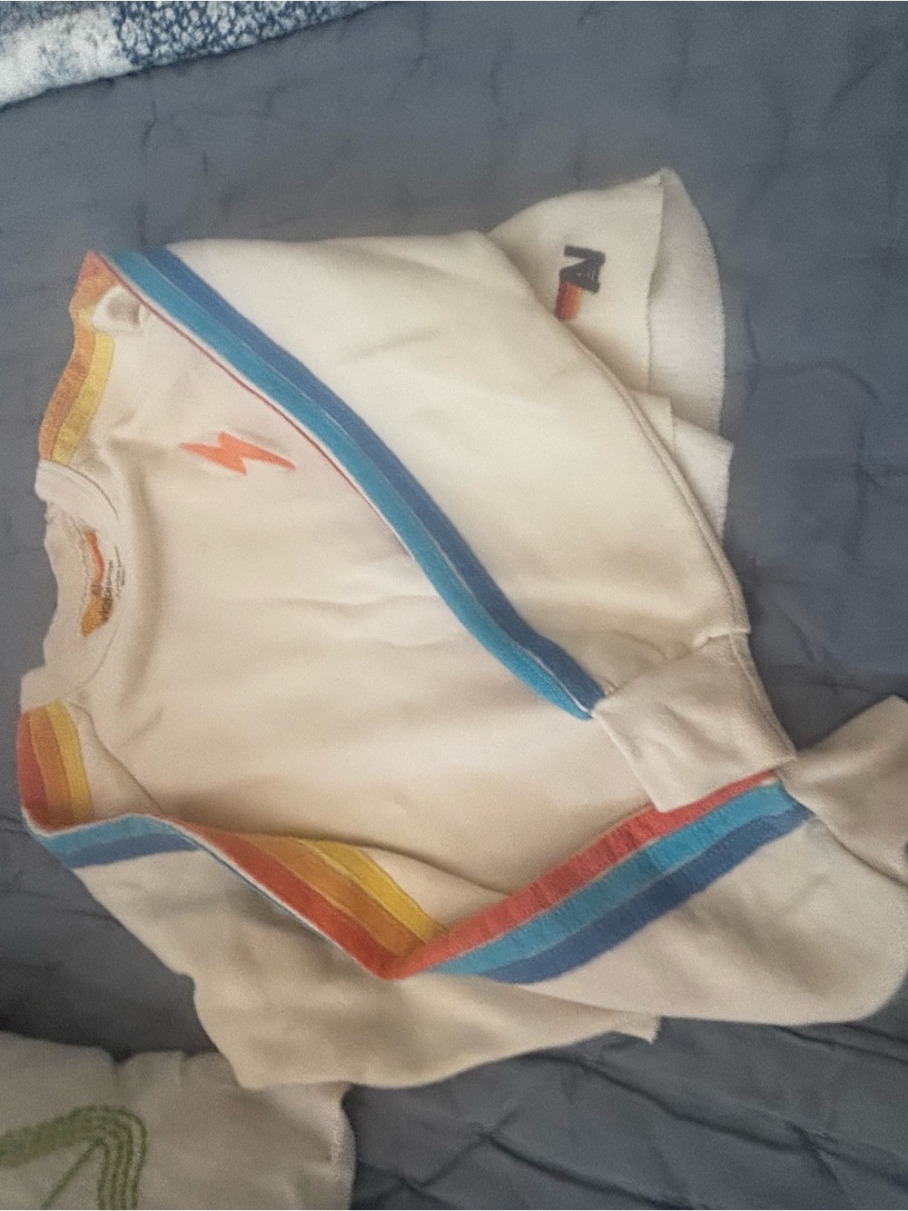 Aviator Nation Cream Sweatshirt and matching sweatpants - XS - Picture 4 of 7